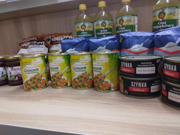 Kilka ton żywności trafiło do najuboższych 