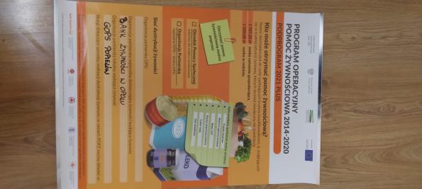 Rozpoczynamy realizację POPŻ (2014-2020) Podprogram 2021 plus