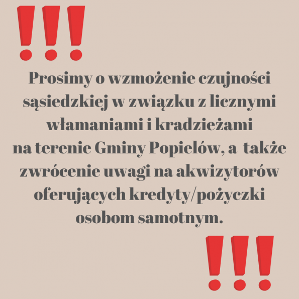 foto z aktualności - UWAGA!