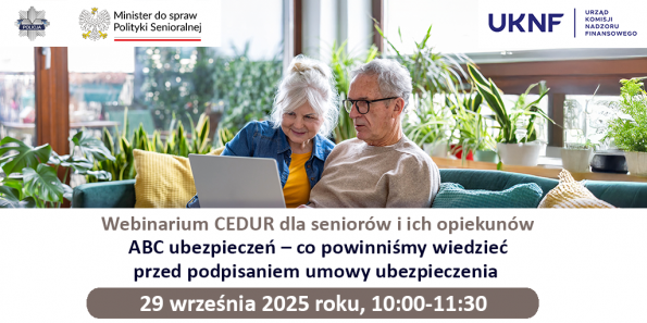foto z aktualności - Webinarium dla seniorów oraz ich opiekunów