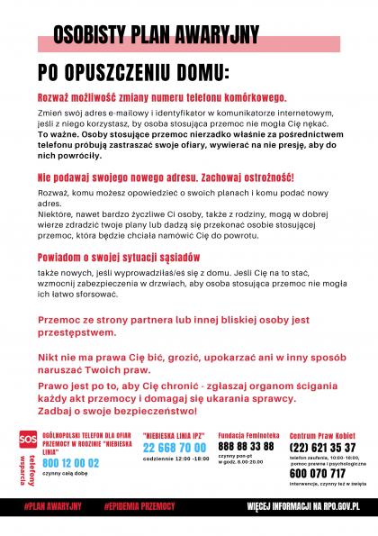 Poradnik dla osób doświadczających przemocy. Przeczytaj koniecznie!